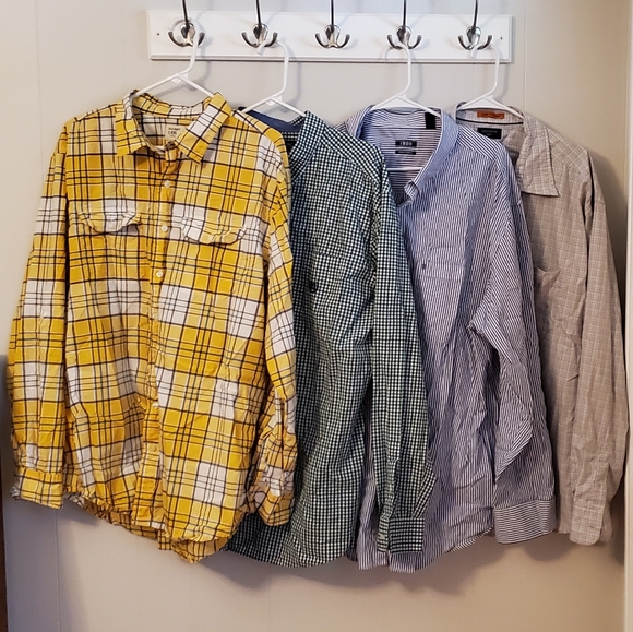 Old Navy Other - Bundle of 4 men's button down shirts sz XXL